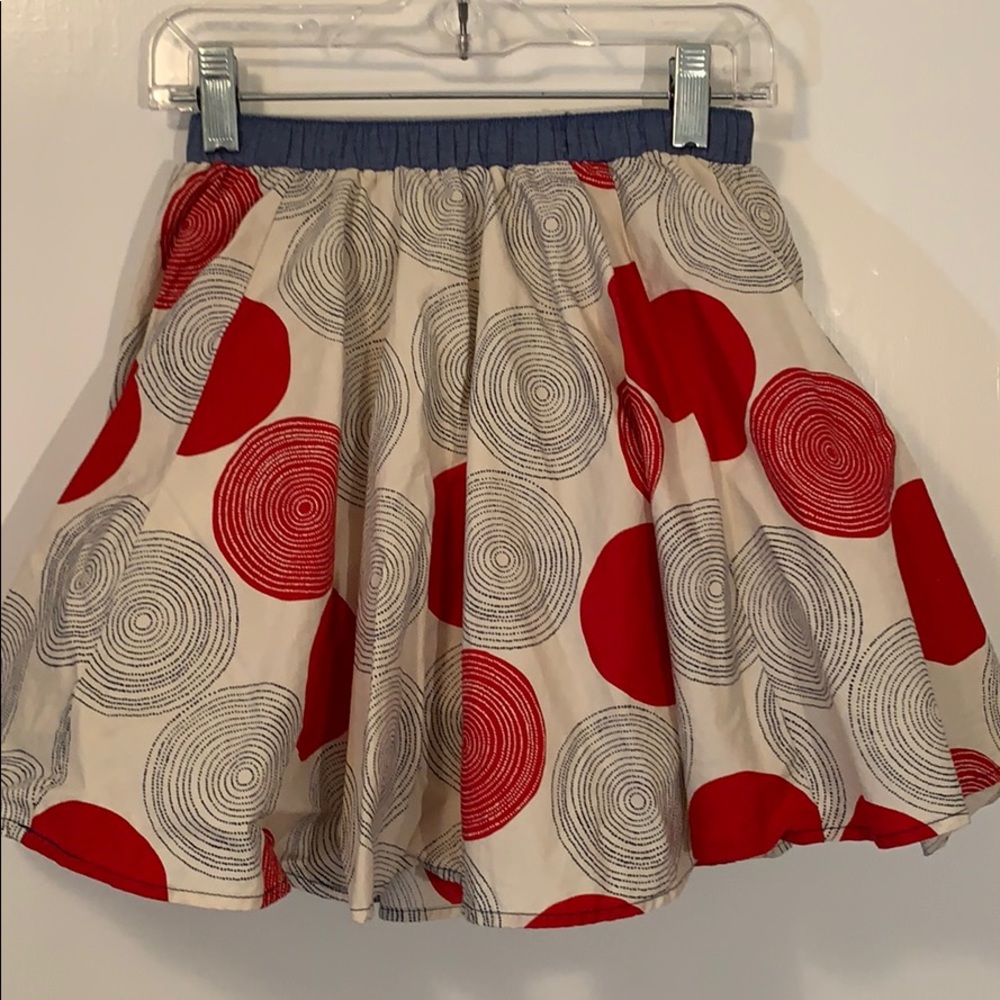 Lined skirt